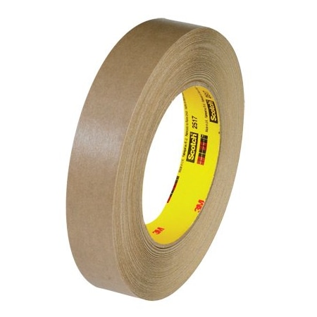 3M 1'' x 60 yds. 3M 2517 Flatback Tape, 12PK T945251712PK